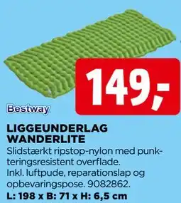 jem & fix LIGGEUNDERLAG WANDERLITE tilbud