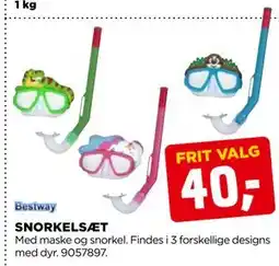 jem & fix SNORKELSÆT tilbud