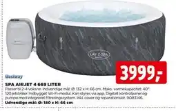 jem & fix SPA AIRJET 4 669 LITER tilbud