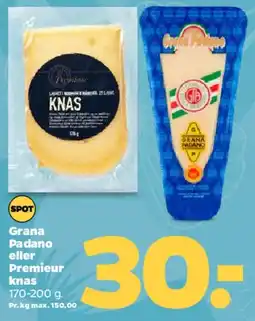 Netto Grana Padano / Premier knas tilbud