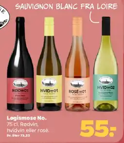 Netto Logismose No. – rødvin/hvidvin tilbud