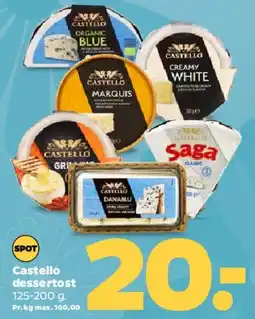 Netto Castello dessertoste tilbud