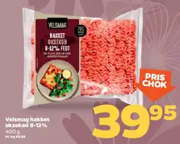 Netto Velsmag hakket oksekød 8-12% fedt tilbud