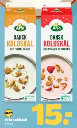 Netto Arla dansk koldskål tilbud