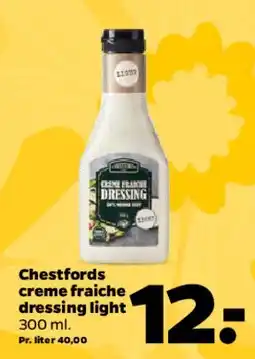 Netto Creme fraîche dressing light tilbud