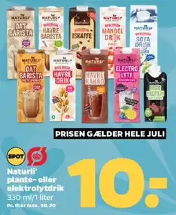 Netto Naturlí plante- / elektrolytdrik tilbud