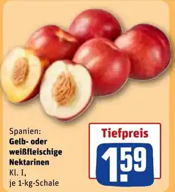 REWE DE Gelb- oder weißfleischige Nektarinen tilbud