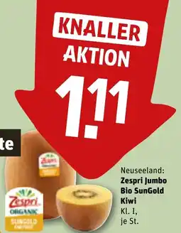 REWE DE Zespri Jumbo Bio SunGold Kiwi tilbud