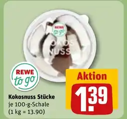 REWE DE Kokosnuss Stücke tilbud