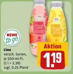 REWE DE Limo tilbud
