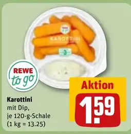 REWE DE Karottini tilbud