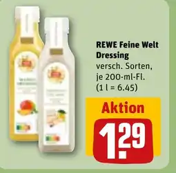 REWE DE REWE Feine Welt Dressing tilbud