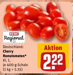 REWE DE Cherry Romatomaten tilbud