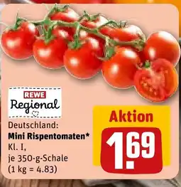 REWE DE Mini Rispentomaten tilbud