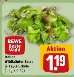 REWE DE Wildkräuter Salat tilbud