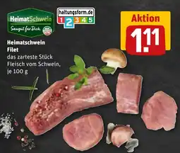 REWE DE Heimatschwein Filet tilbud