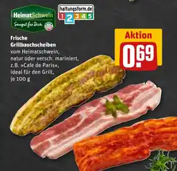 REWE DE Frische Grillbauchscheiben tilbud