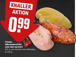 REWE DE Frisches Hähnchenbrustfilet natur oder mariniert tilbud