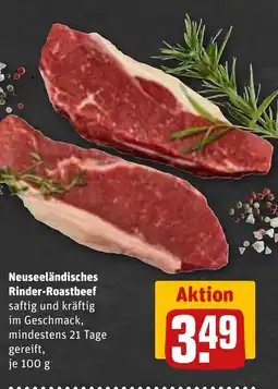 REWE DE Neuseeländisches Rinder-Roastbeef tilbud