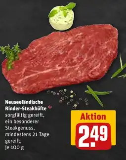 REWE DE Neuseeländische Rinder-Steakhüfte tilbud