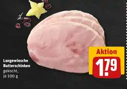 REWE DE Langewiesche Butterschinken tilbud