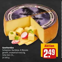 REWE DE Gewitterkäse tilbud