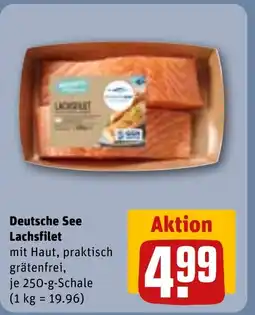 REWE DE Deutsche See Lachsfilet tilbud