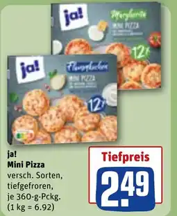 REWE DE Ja! Mini Pizza tilbud