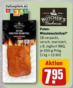 REWE DE Puten- Minutenschnitzel tilbud