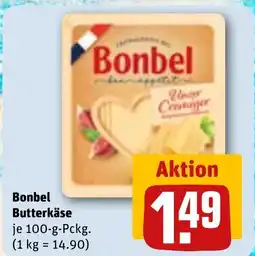 REWE DE Bonbel Butterkäse tilbud