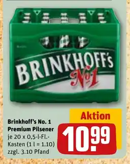REWE DE Brinkhoff's No. 1 Premium Pilsener tilbud