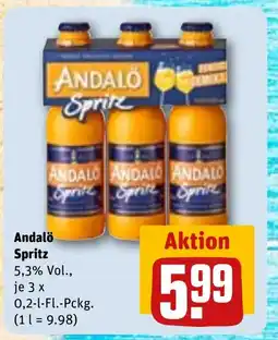 REWE DE Andalö Spritz tilbud