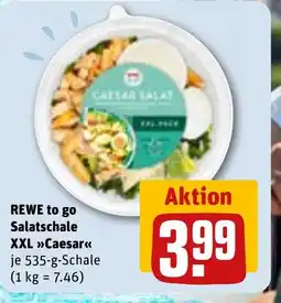 REWE DE REWE to go Salatschale XXL Caesar tilbud