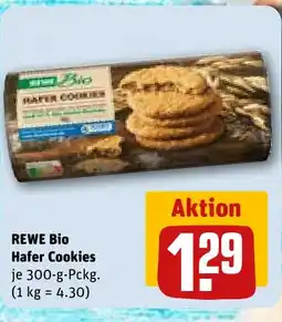REWE DE REWE Bio Hafer Cookies tilbud