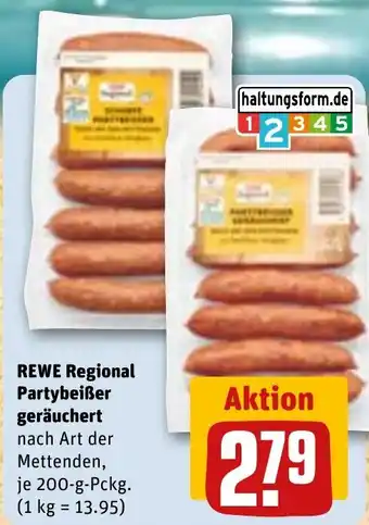 REWE DE REWE Regional Partybeiẞer geräuchert tilbud