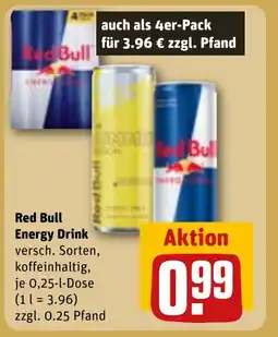 REWE DE Red Bull Energy Drink tilbud