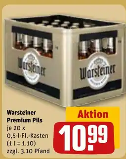 REWE DE Warsteiner Premium Pils tilbud
