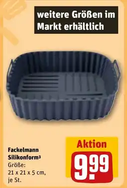 REWE DE Fackelmann Silikonform tilbud