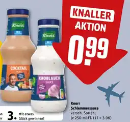 REWE DE Knorr Schlemmersauce tilbud