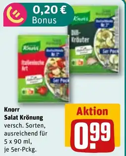 REWE DE Knorr Salat Krönung tilbud
