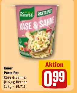 REWE DE Knorr Pasta Pot tilbud