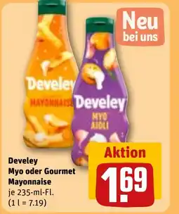 REWE DE Develey Myo oder Gourmet Mayonnaise tilbud