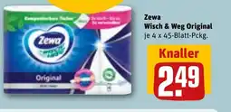 REWE DE Zewa Wisch & Weg Original tilbud