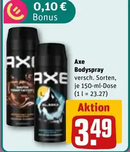 REWE DE Axe Bodyspray tilbud