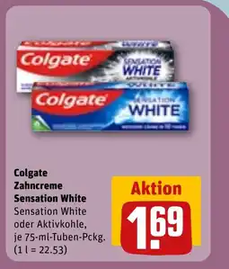 REWE DE Colgate Zahncreme Sensation White tilbud