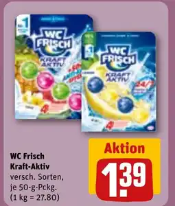 REWE DE WC Frisch Kraft-Aktiv tilbud