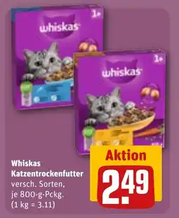 REWE DE Whiskas Katzentrockenfutter tilbud
