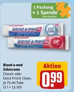 REWE DE Blend-a-med Zahncreme tilbud