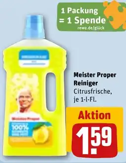 REWE DE Meister Proper Reiniger tilbud
