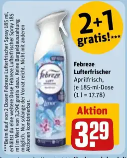 REWE DE Febreze Lufterfrischer tilbud